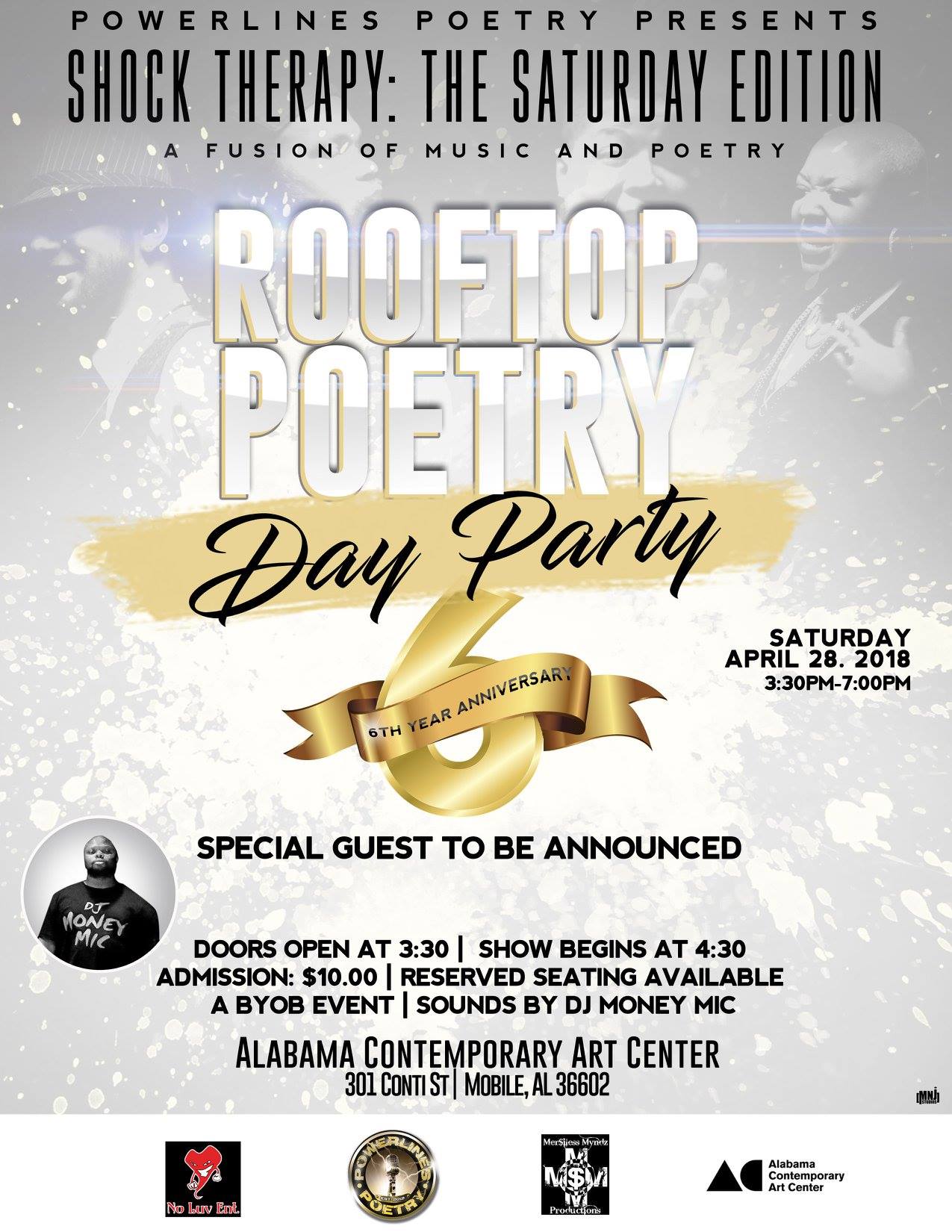 Rooftop Poetry Day Party