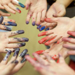 Watercolor, Clay and Bubbles