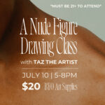 Nude Figure Drawing with Taz the Artist