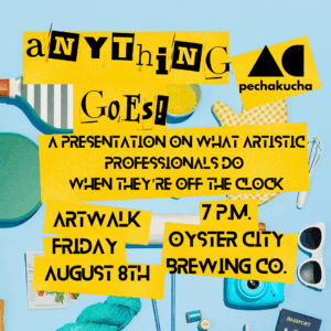 August Artwalk Pechakucha