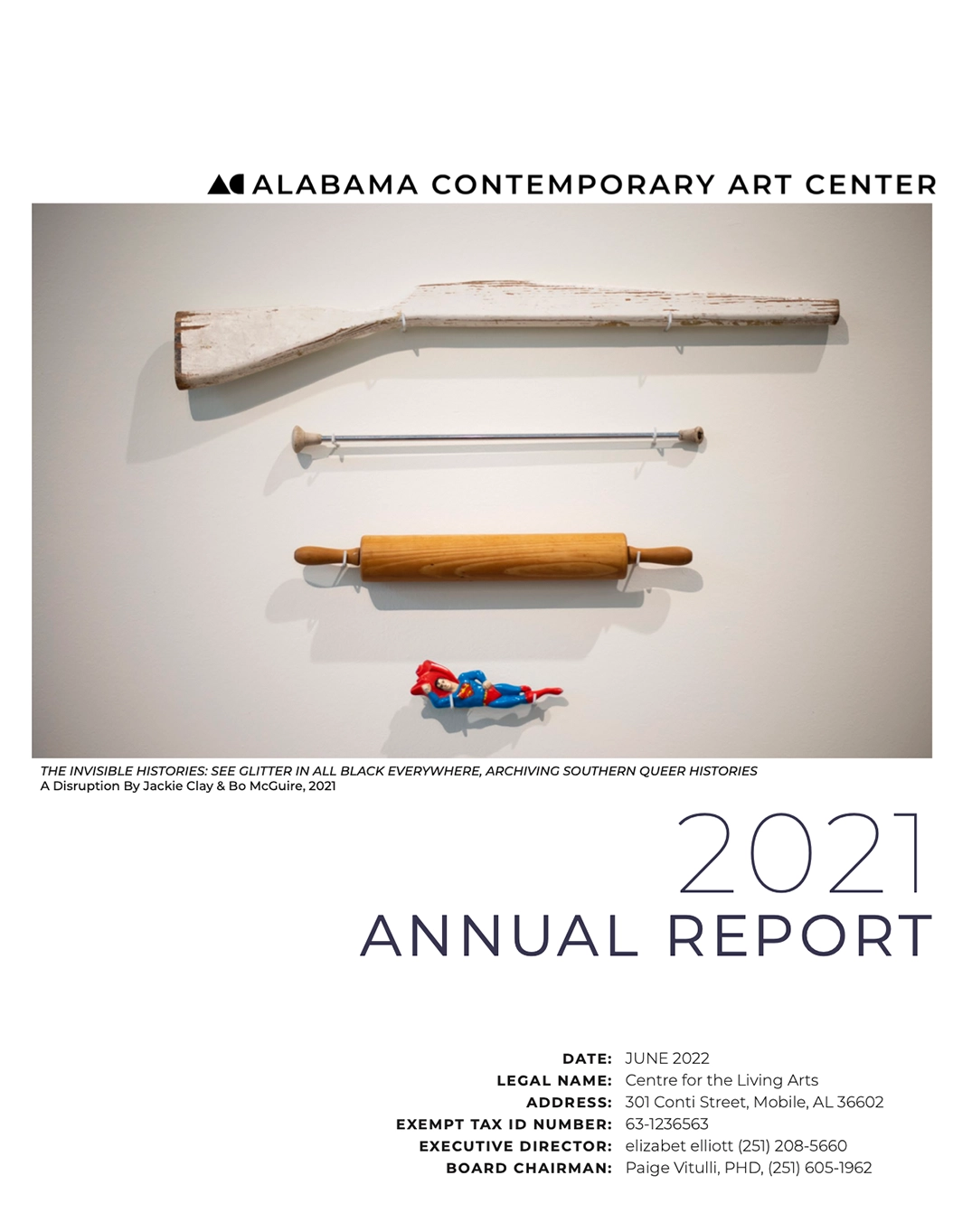 Cover of the 2021 Annual Report
